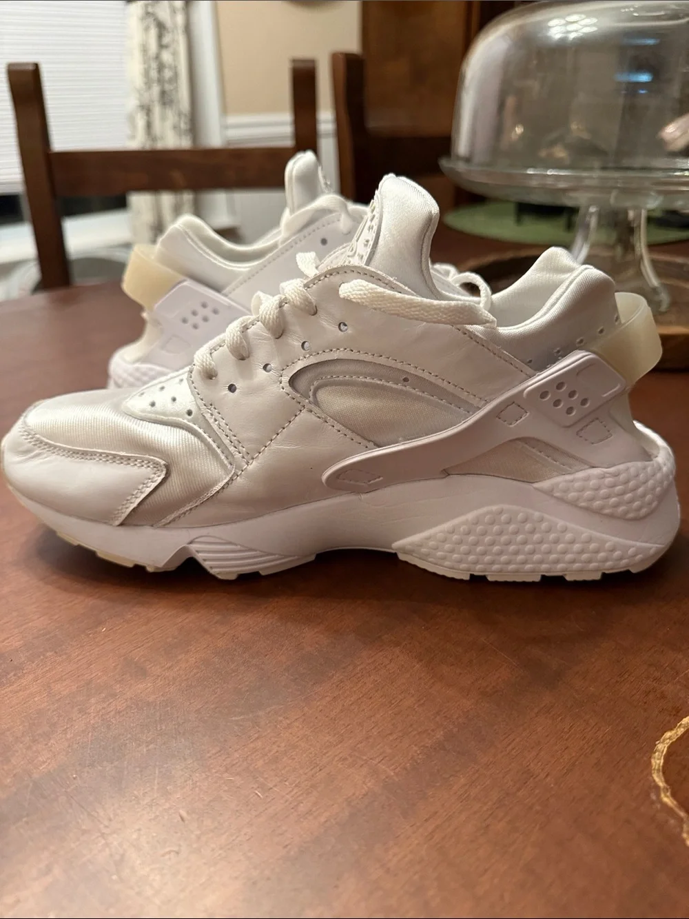 Nike Air Huarache Pure Platinum Woman’s SZ 10 DH4439-102 - Picture 4 of 11